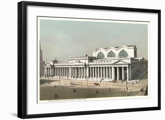 Pennsylvania Station, New York City-null-Framed Art Print