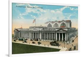 Pennsylvania Station, New York City-null-Framed Art Print