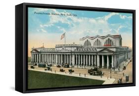 Pennsylvania Station, New York City-null-Framed Stretched Canvas