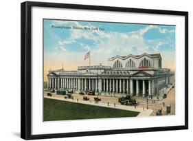 Pennsylvania Station, New York City-null-Framed Art Print