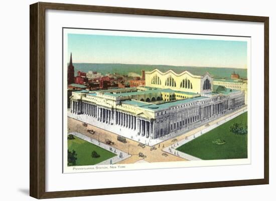 Pennsylvania Station, New York City-null-Framed Art Print