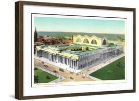 Pennsylvania Station, New York City-null-Framed Art Print