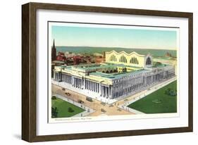 Pennsylvania Station, New York City-null-Framed Art Print