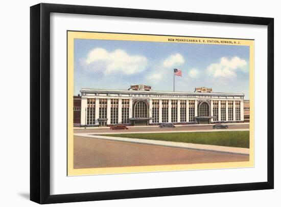 Pennsylvania Station, Newark, New Jersey-null-Framed Art Print