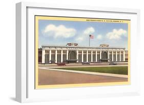 Pennsylvania Station, Newark, New Jersey-null-Framed Art Print