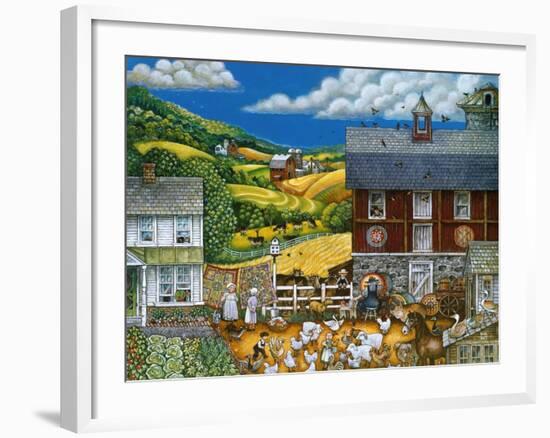 Pennsylvania Summer-Bill Bell-Framed Giclee Print