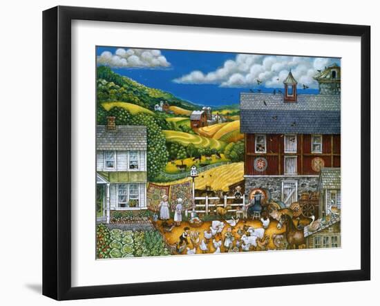 Pennsylvania Summer-Bill Bell-Framed Giclee Print