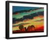 Pennsylvania Sunset-John Newcomb-Framed Giclee Print