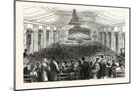 Pennsylvania: the Pan-Presbyterian Council a Morning Session in Horticultural Hall Philadelphia-null-Mounted Giclee Print