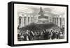 Pennsylvania: the Pan-Presbyterian Council a Morning Session in Horticultural Hall Philadelphia-null-Framed Stretched Canvas