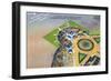 Pennsylvania - View of Allegheny County Airport Between McKeesport and Pittsburgh-Lantern Press-Framed Art Print