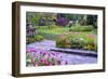 Pennsylvania, Wayne, Chanticleer Garden. Landscape of Springtime Garden-Jaynes Gallery-Framed Photographic Print