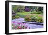 Pennsylvania, Wayne, Chanticleer Garden. Landscape of Springtime Garden-Jaynes Gallery-Framed Photographic Print