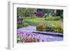 Pennsylvania, Wayne, Chanticleer Garden. Landscape of Springtime Garden-Jaynes Gallery-Framed Photographic Print