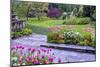 Pennsylvania, Wayne, Chanticleer Garden. Landscape of Springtime Garden-Jaynes Gallery-Mounted Photographic Print