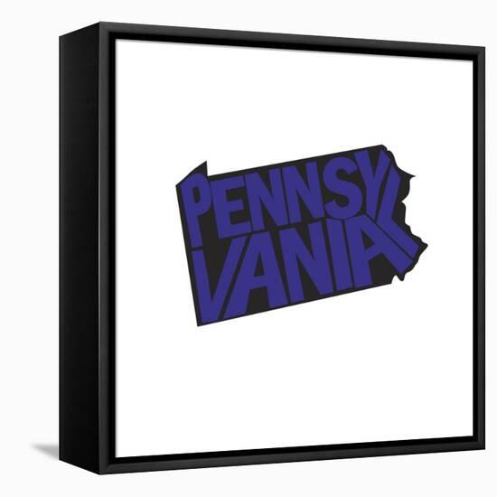 Pennsylvania-Art Licensing Studio-Framed Stretched Canvas