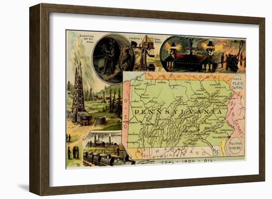 Pennsylvania-Arbuckle Brothers-Framed Art Print