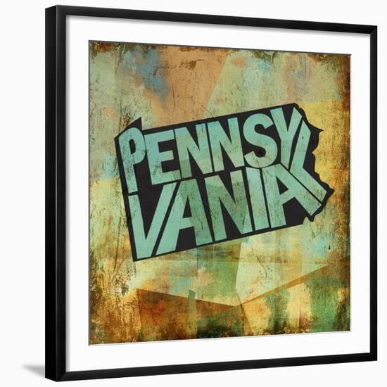 Pennsylvania-Art Licensing Studio-Framed Giclee Print