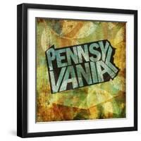 Pennsylvania-Art Licensing Studio-Framed Giclee Print