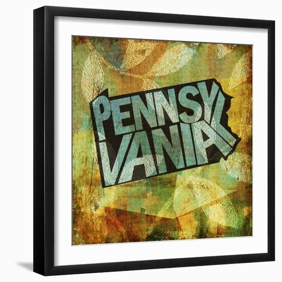 Pennsylvania-Art Licensing Studio-Framed Giclee Print