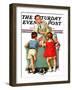 "Penny Candy," Saturday Evening Post Cover, August 19, 1939-Frances Tipton Hunter-Framed Giclee Print