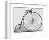 Penny-Farthing Bicycle. Engraving. 19th Century-null-Framed Giclee Print