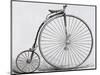 Penny-Farthing Bicycle. Engraving. 19th Century-null-Mounted Giclee Print