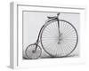 Penny-Farthing Bicycle. Engraving. 19th Century-null-Framed Giclee Print
