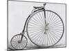 Penny-Farthing Bicycle. Engraving. 19th Century-null-Mounted Giclee Print