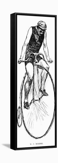 Penny Farthing Bicycle-null-Framed Stretched Canvas