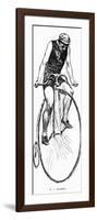 Penny Farthing Bicycle-null-Framed Giclee Print