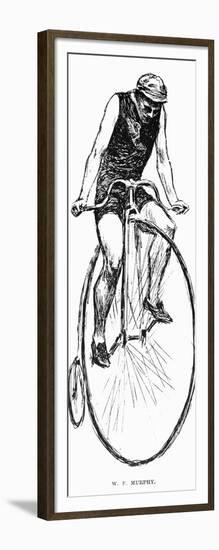 Penny Farthing Bicycle-null-Framed Giclee Print