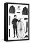 Penny-Farthing Clothing for Men-null-Framed Stretched Canvas