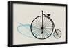 Penny Farthing Pop Art-null-Framed Poster