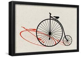 Penny Farthing Pop Art-null-Framed Poster