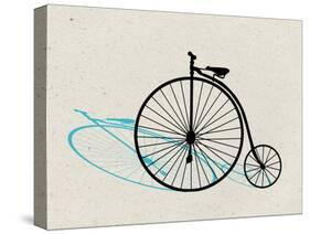Penny Farthing Pop Art-null-Stretched Canvas