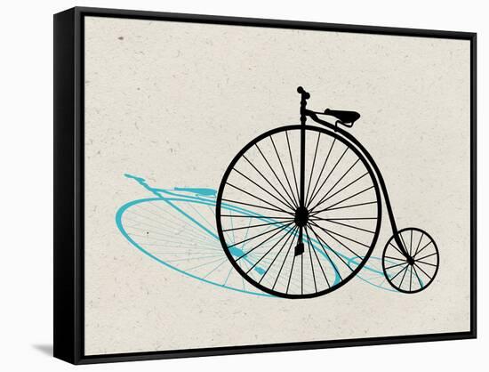 Penny Farthing Pop Art-null-Framed Stretched Canvas