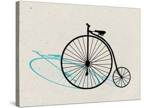 Penny Farthing Pop Art-null-Stretched Canvas