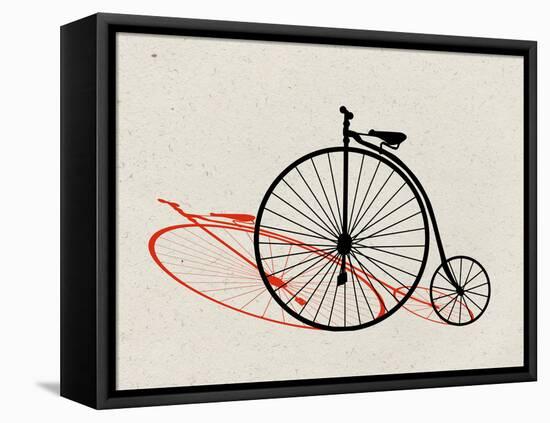 Penny Farthing Pop Art-null-Framed Stretched Canvas