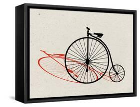 Penny Farthing Pop Art-null-Framed Stretched Canvas