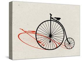 Penny Farthing Pop Art-null-Stretched Canvas