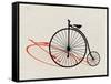 Penny Farthing Pop Art-null-Framed Stretched Canvas