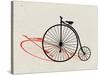 Penny Farthing Pop Art-null-Stretched Canvas