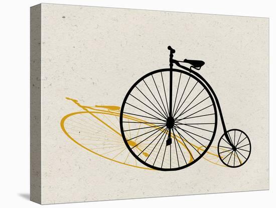 Penny Farthing Pop Art-null-Stretched Canvas