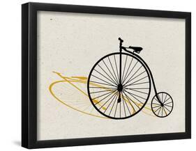 Penny Farthing Pop Art-null-Framed Poster