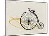 Penny Farthing Pop Art-null-Mounted Poster