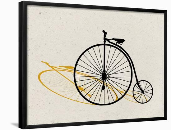 Penny Farthing Pop Art-null-Framed Poster