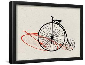 Penny Farthing Pop Art-null-Framed Poster