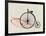 Penny Farthing Pop Art-null-Framed Poster