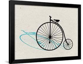 Penny Farthing Pop Art-null-Framed Poster